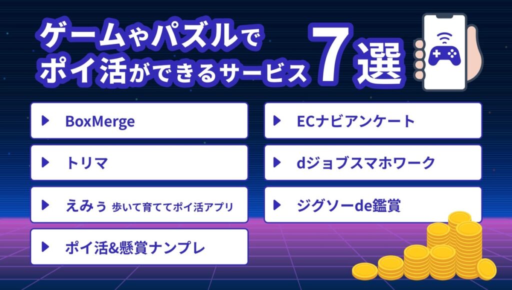 ポイ活 ゲーム パズル